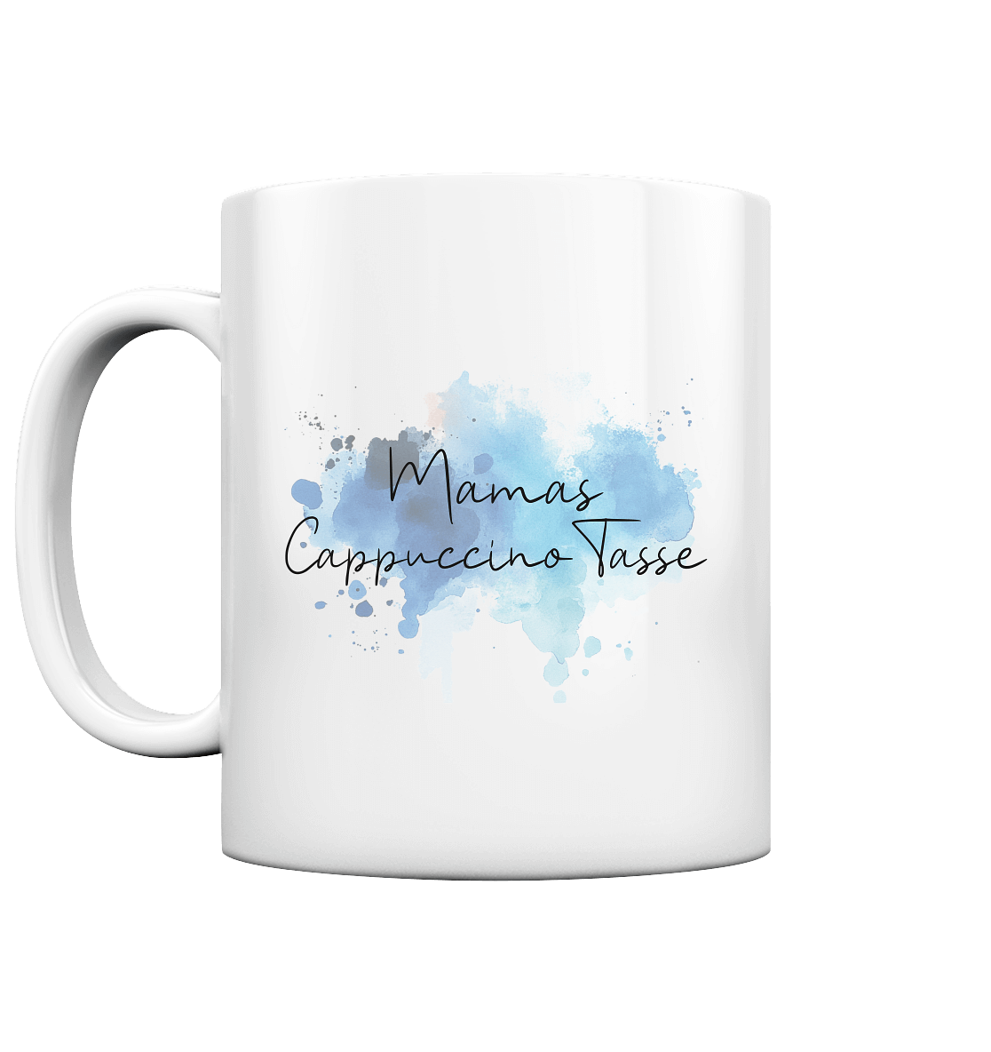 Cappuccino Kaffee Tee Tasse "Blumen" für für Mama Papa Oma Opa - passend zur Kindertasse - aus Keramik (330ml) €16.95 Mugs Trinkgefäße Meldivina Design Aquarell Blumen Tasse,Aquarell Mandala Tasse,Baby Shower Geschenk,Cappuccino Tasse für Mama,Cappuccino