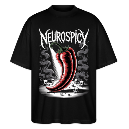 Stanley/Stella Oversized Unisex Bio T-Shirt Blaster - Schwarz