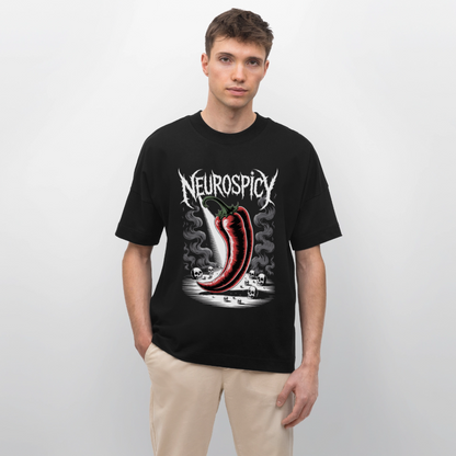 Stanley/Stella Oversized Unisex Bio T-Shirt Blaster - Schwarz