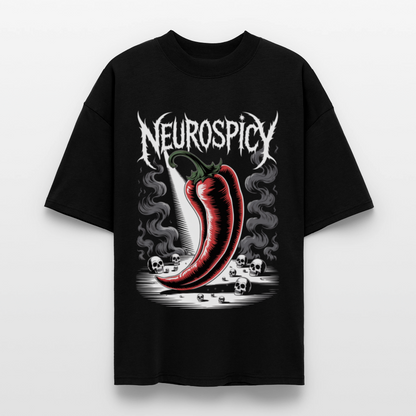 Stanley/Stella Oversized Unisex Bio T-Shirt Blaster - Schwarz