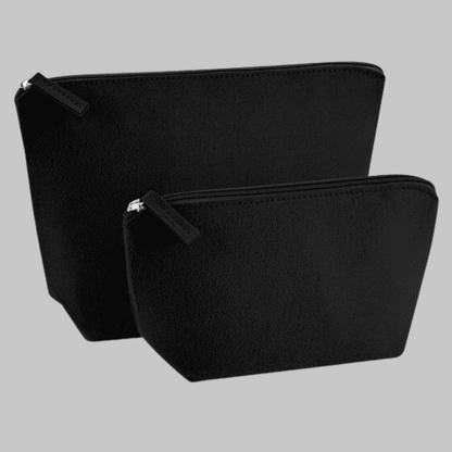 personalisierte Multibag Reißverschlusstasche aus Baumwoll-Canvas oder Recycling-Filz I €15.95 I personalisierte Geschenke mit Herz I Meldivina Design I Einzigartiges für dich und deine Liebsten