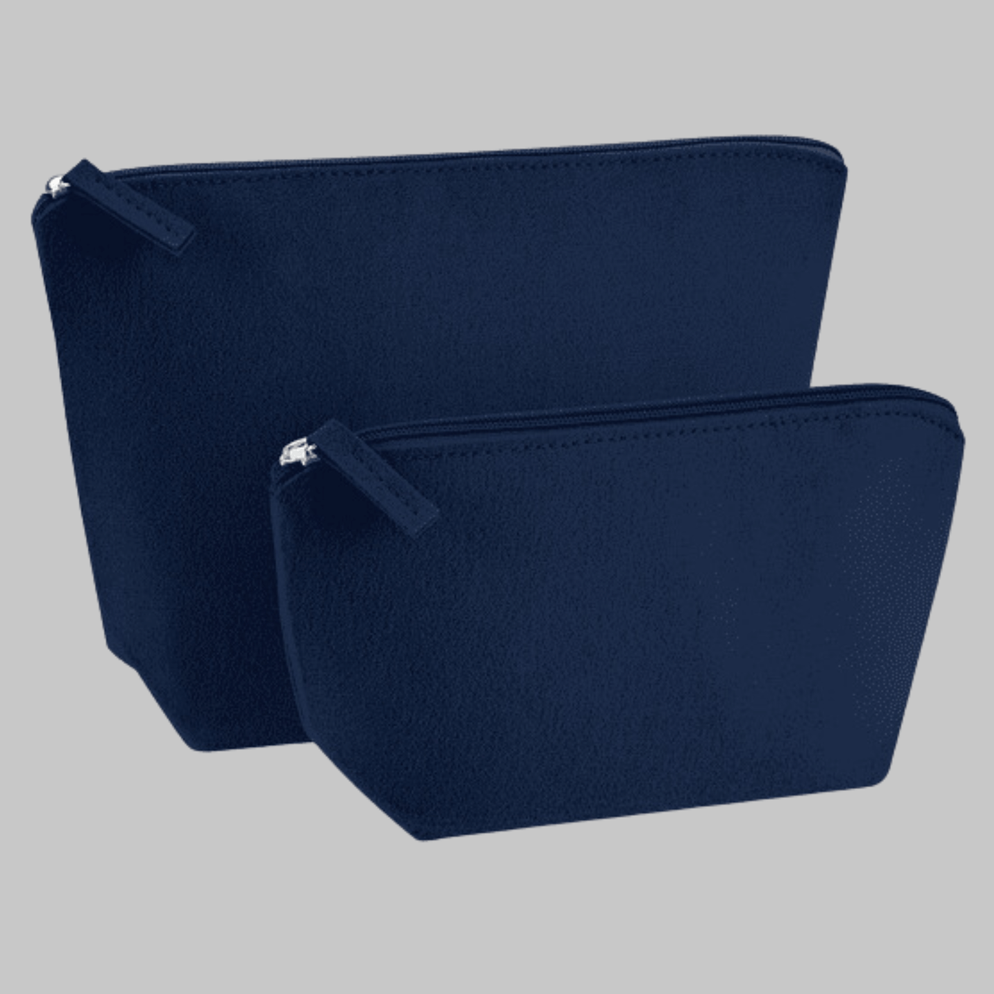 personalisierte Multibag Reißverschlusstasche aus Baumwoll-Canvas oder Recycling-Filz I €15.95 I personalisierte Geschenke mit Herz I Meldivina Design I Einzigartiges für dich und deine Liebsten